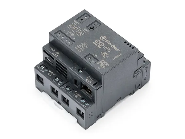 Arduino Opta Lite, Modul til automatiseringskontrol, Installation af DIN-skinne, IP20, 12 - 24 V, -20 - 50 °C