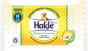 HAKLE Feucht Pflegende Sauberkeit Refill, 12 x (12 x 42 Stück)