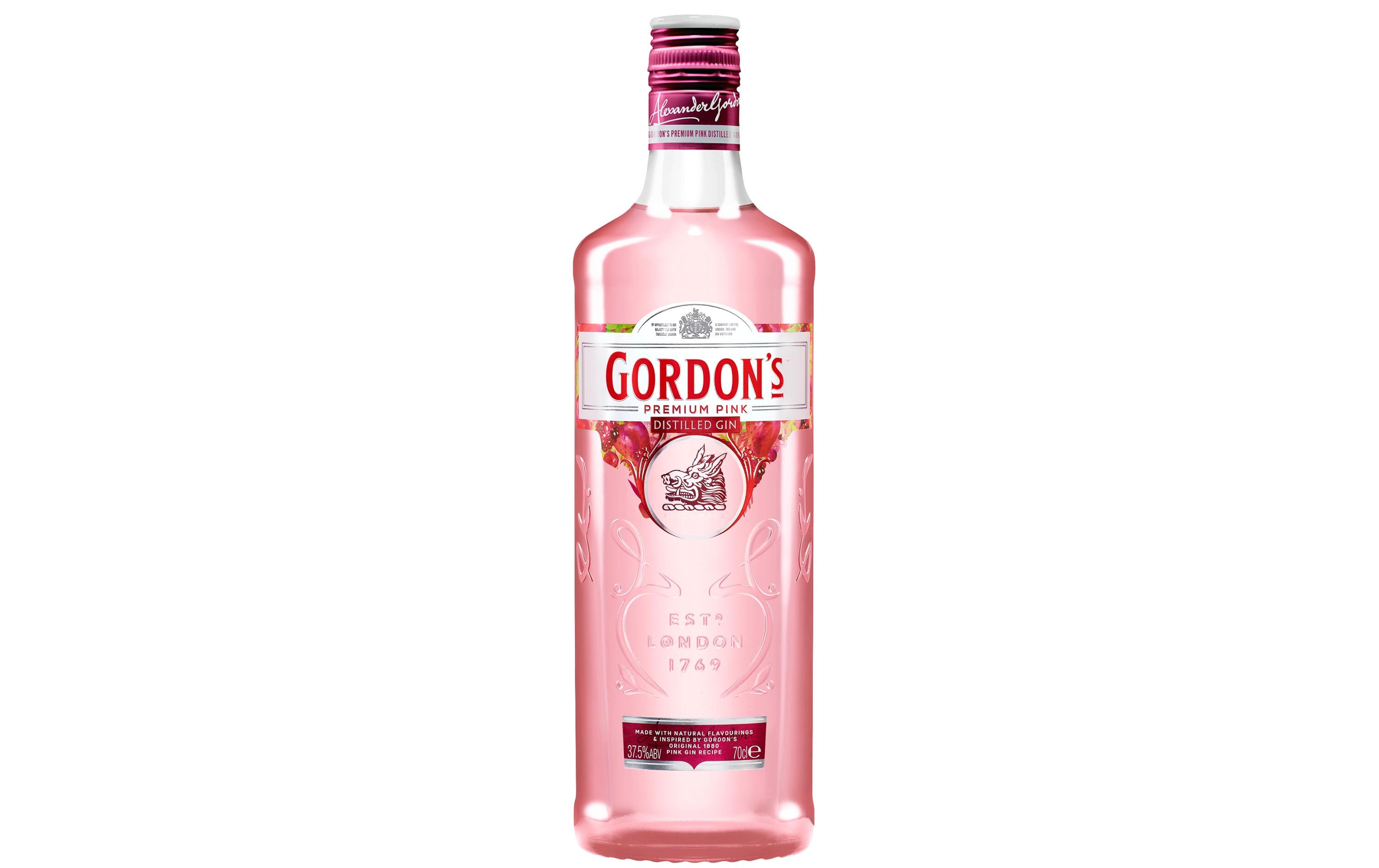 Pink Gin 0.7 lSüsse Wacholder-Spirituose aus England