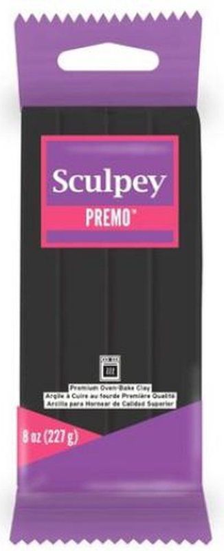 Sculpey Premo - Zwart - Extra Groot Klei - 454 gram