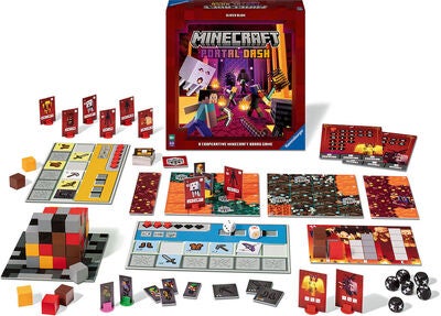 Ravensburger Minecraft Portal Dash Brettspill