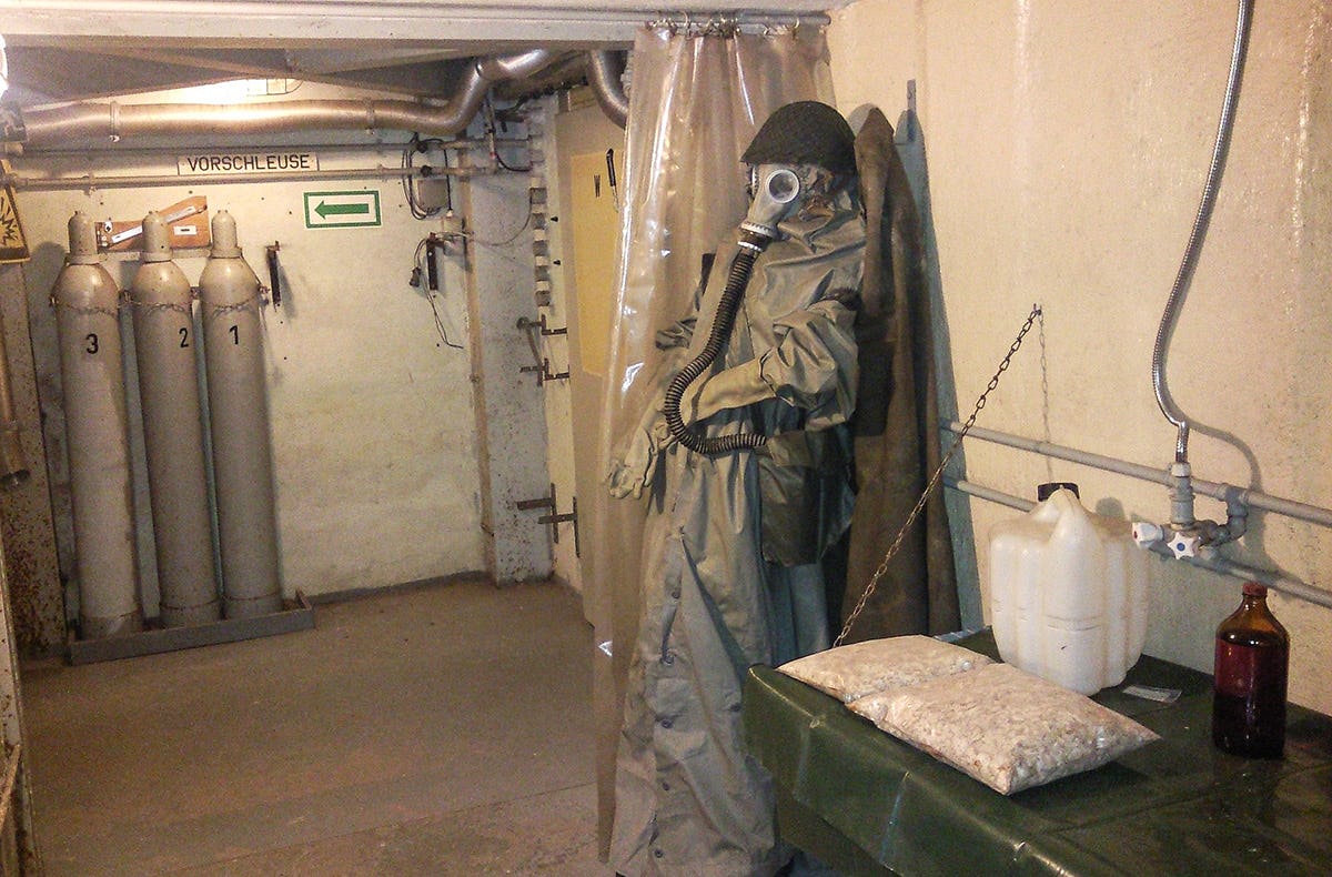 Übernachtung im Bunker Frauenwald