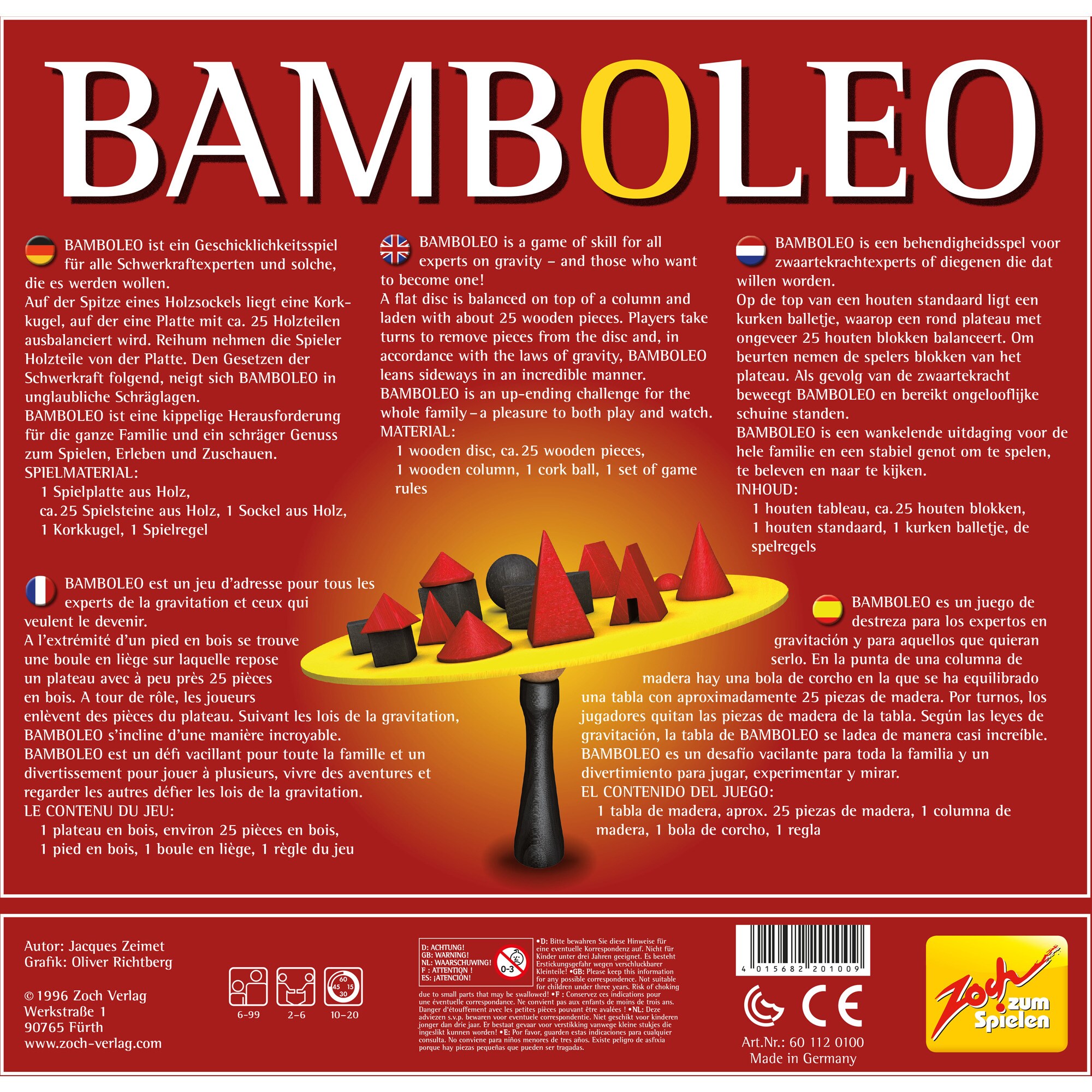Zoch Geschicklichkeitsspiel Bamboleo