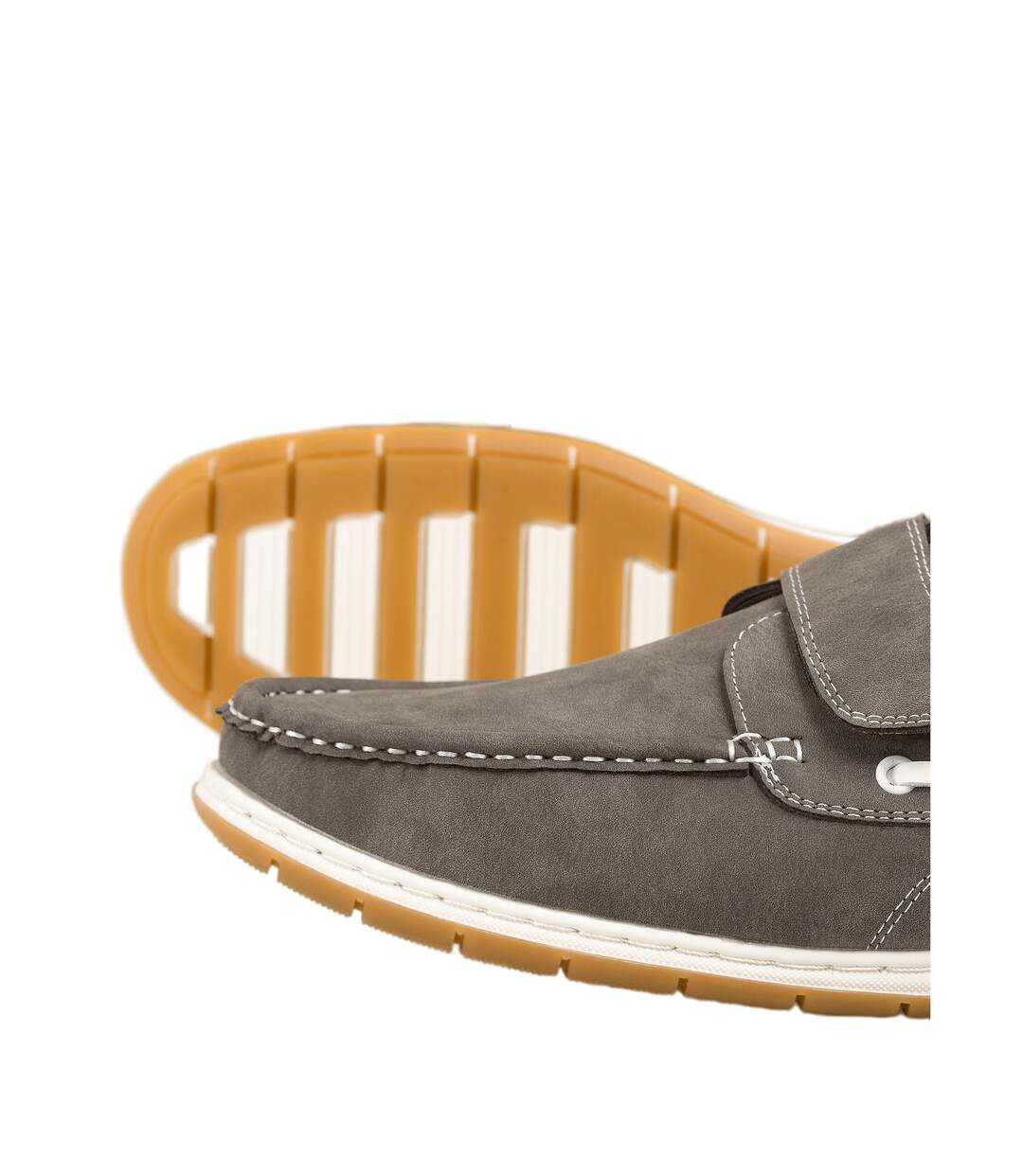 Krisp - Chaussures bateau - Homme (Noir) - UTKP503