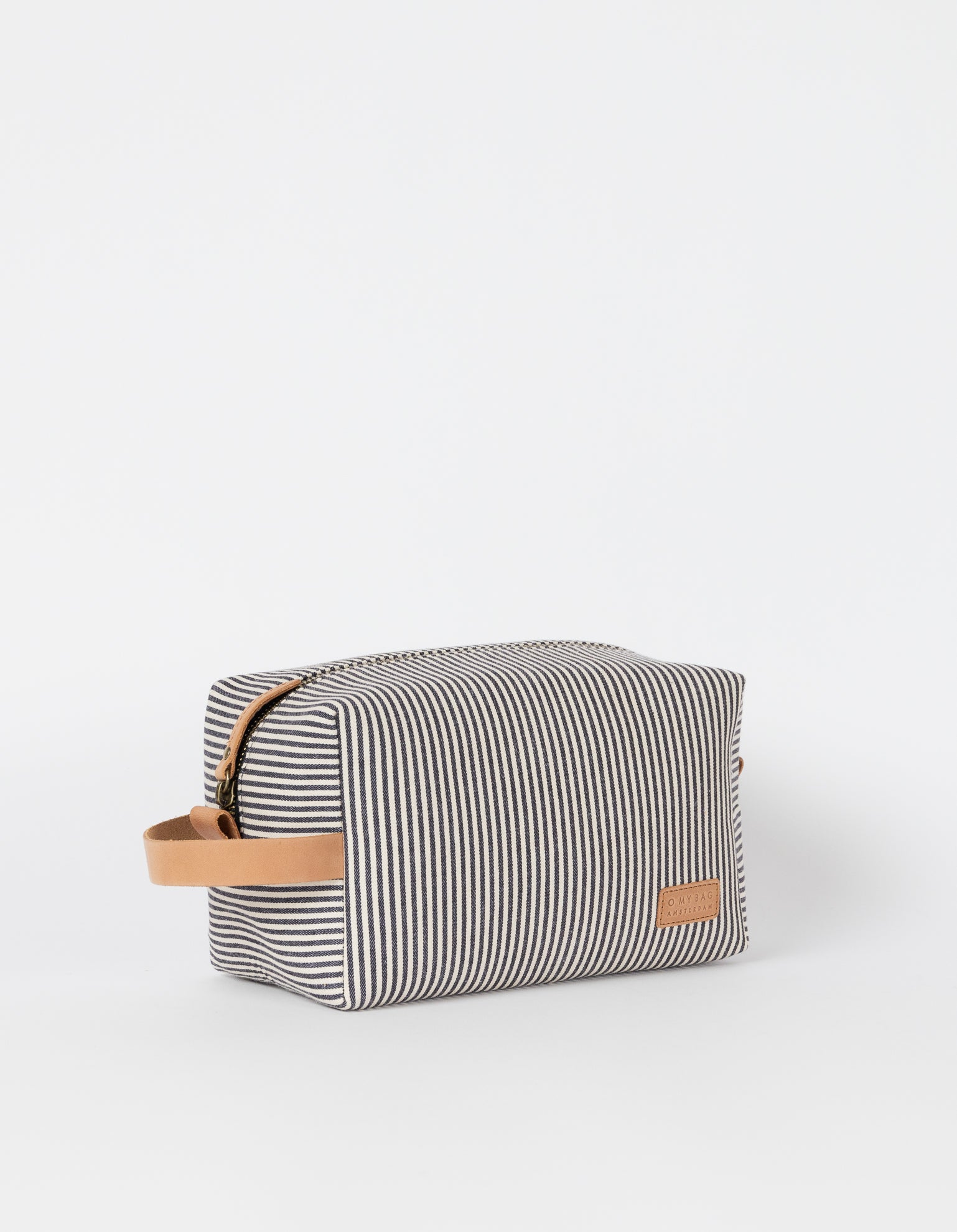 Ted Travel Case Large  - Cotton Camel Hunter Leather