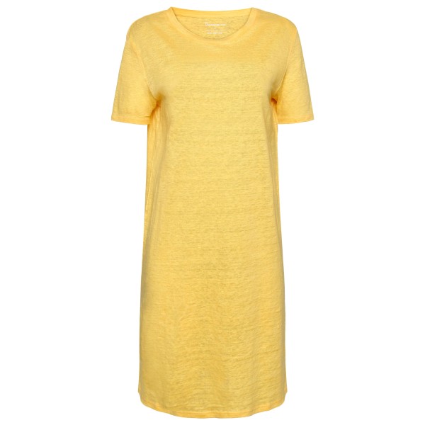 KnowledgeCotton Apparel - Women's Linen S/S T-Shirt Dress - Robe