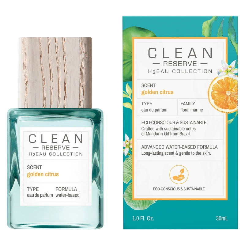 Clean Perfume Reserve H2EAU Golden Citrus EDP 30 ml