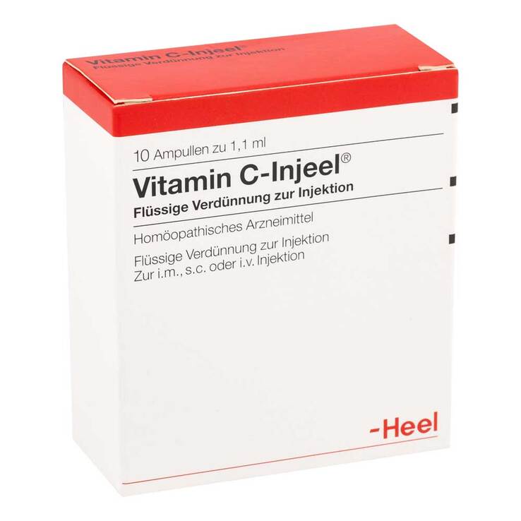 Vitamin C Injeel Ampullen, 10 St