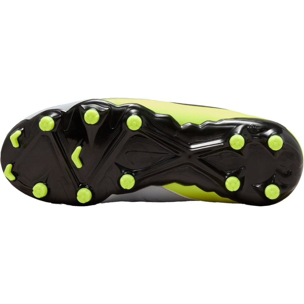 Nike Phantom GX 2 Academy Jr. MG Low-Top Fußballschuhe Kinder metallic silver