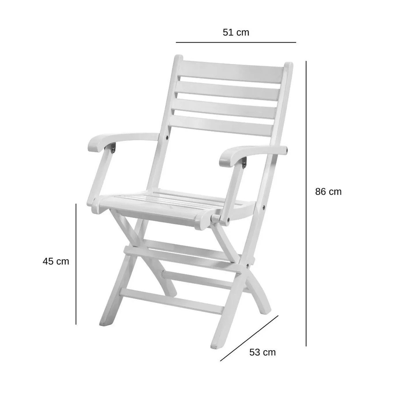 Spisestol Risør Høyde 86 cm