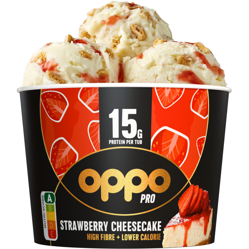 Oppo Brothers High protein strawberry cheesecake