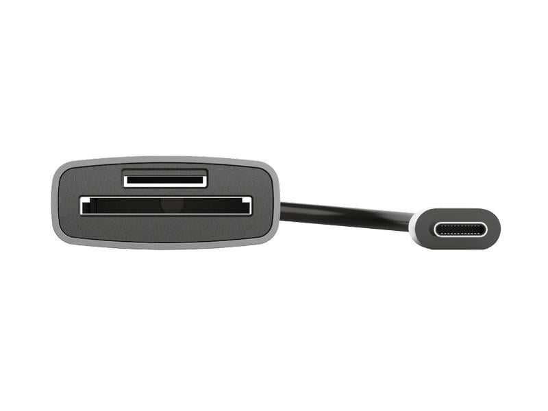 Trust Card Reader Extern Dalyx Schnelles USB-Kartenlesegerät aus Aluminium