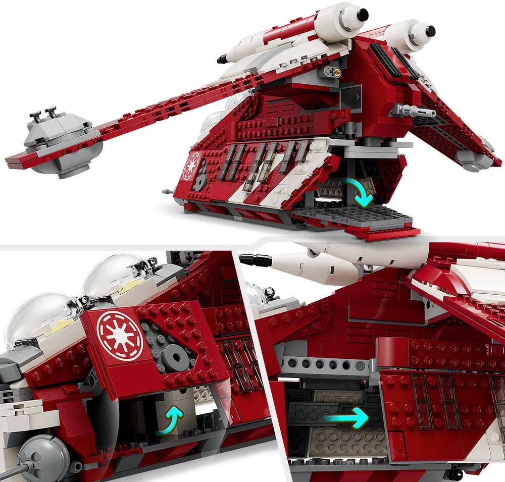 LEGO®STAR WARS™75354 - LA CANONNIERE DE CORUSCANT