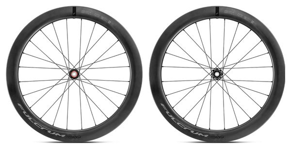 Paire de Roues Fulcrum Wind 57 700 mm | 12x100 - 12x142 mm | Center Lock | 2024