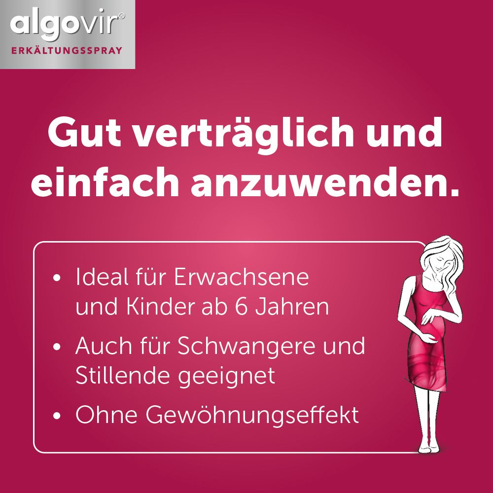 algovir® Erkältungsspray Effekt