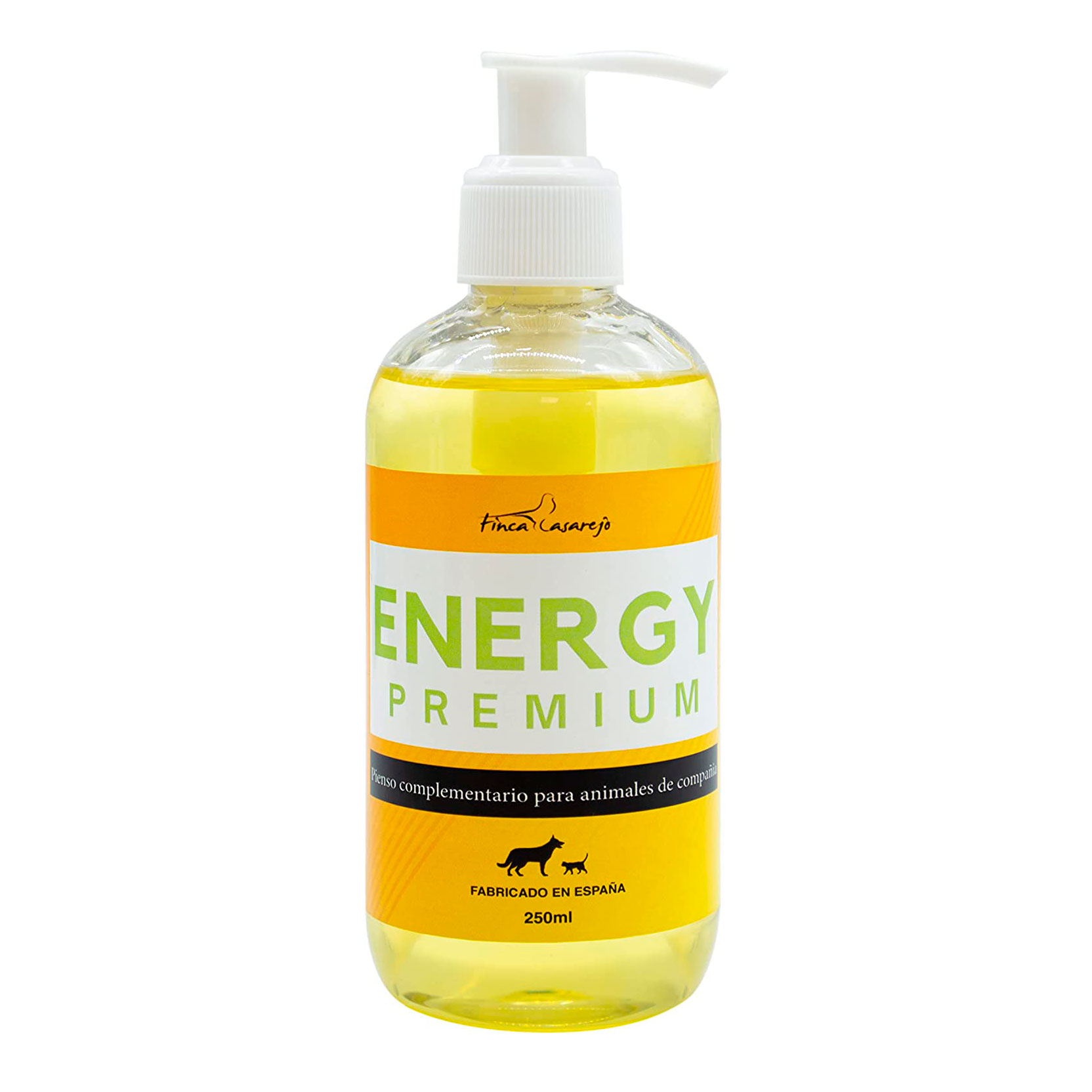 Suplemento energético para cães e gatos - Energy Premium 250 ml - Fornece vitalidade e energia ao seu animal de estimação em momentos de maior esgotamento energético - Fácil de administrar - Sabor agradável