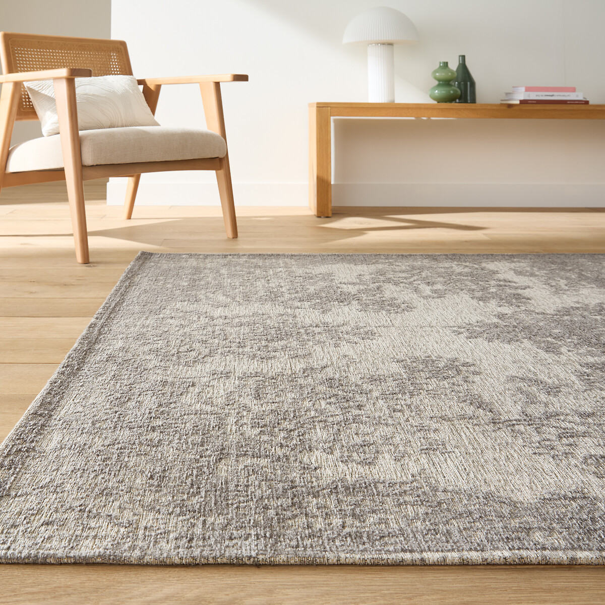 LA REDOUTE INTERIEURS<br>Tapete vintage de trama plana com efeito desgastado, Osca