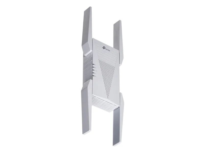 TP-Link RE815XE, Hvid, Ekstern, Mesh-satellit, Tri-band (2,4 GHz/5 GHz/6 GHz), Wi-Fi 6 (802.11ax), 2402 Mbit/s