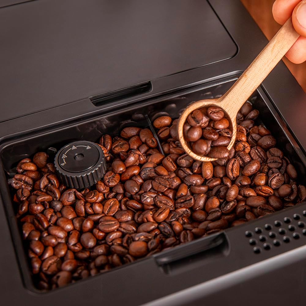 Cecotec Machine a Café Espresso Superautomatique Cremmaet Compactccino Connected Black Rose. 19 Bars, cran TFT, Wifi, Moulin Integré, Réservoir d'eau 1,1 L et de lait 400 ml, Nettoyage Automatique
