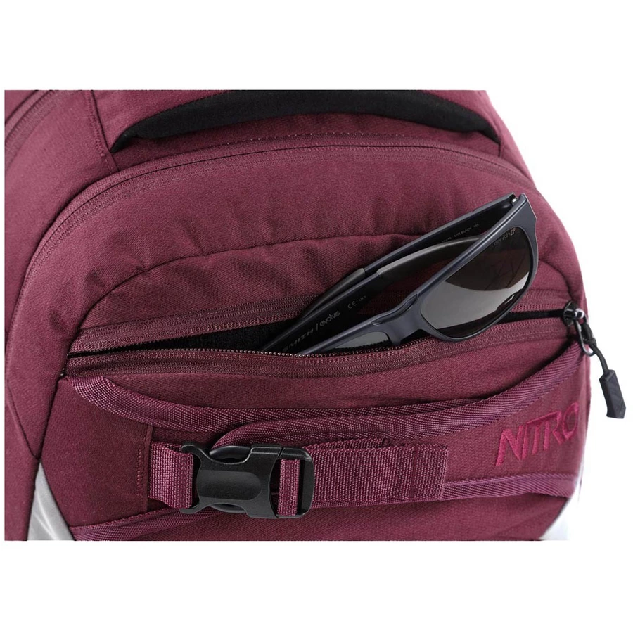 Nitro Superhero - Rucksack 44 cm wine