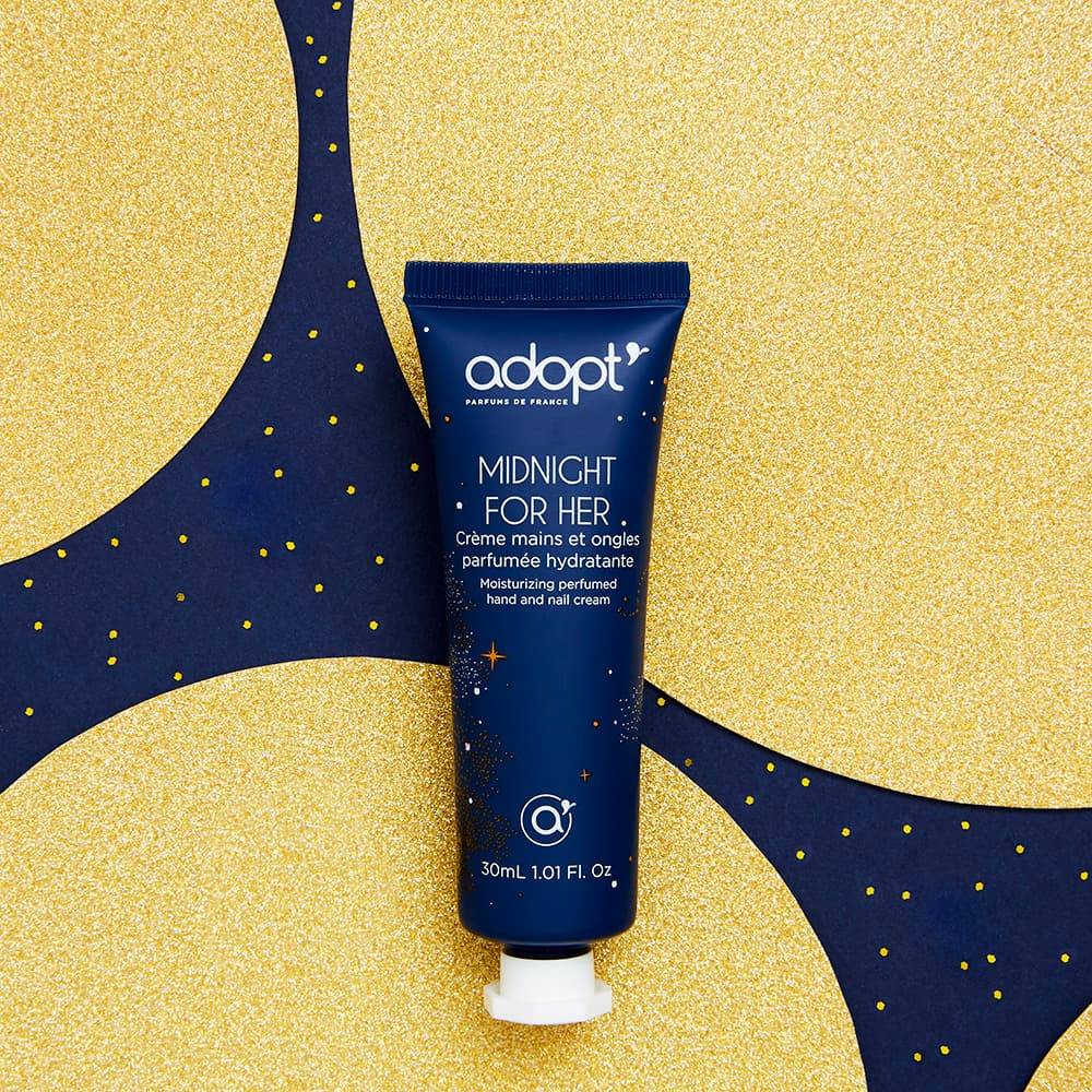 Midnight for her Crème mains et ongles hydratante 30ml