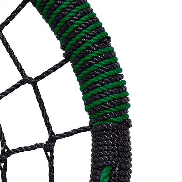 Axi balançoire nid d'oiseau enfant 100 cm | balançoire ronde vert pour le jardin