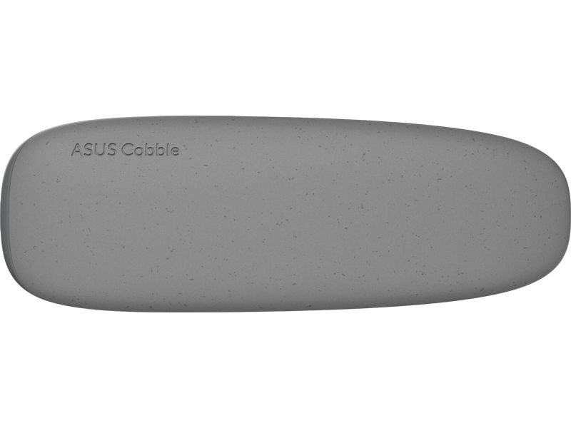 ASUS Externes Gehäuse COBBLE Grau M.2 USB-C 3.1 SSD-Gehäuse bis zu 10 Gbps Übertragung