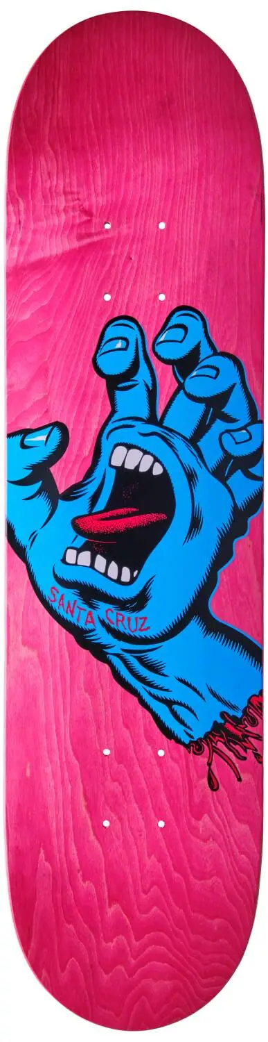 Santa Cruz Screaming Hand Skateboard Deck | SkatePro