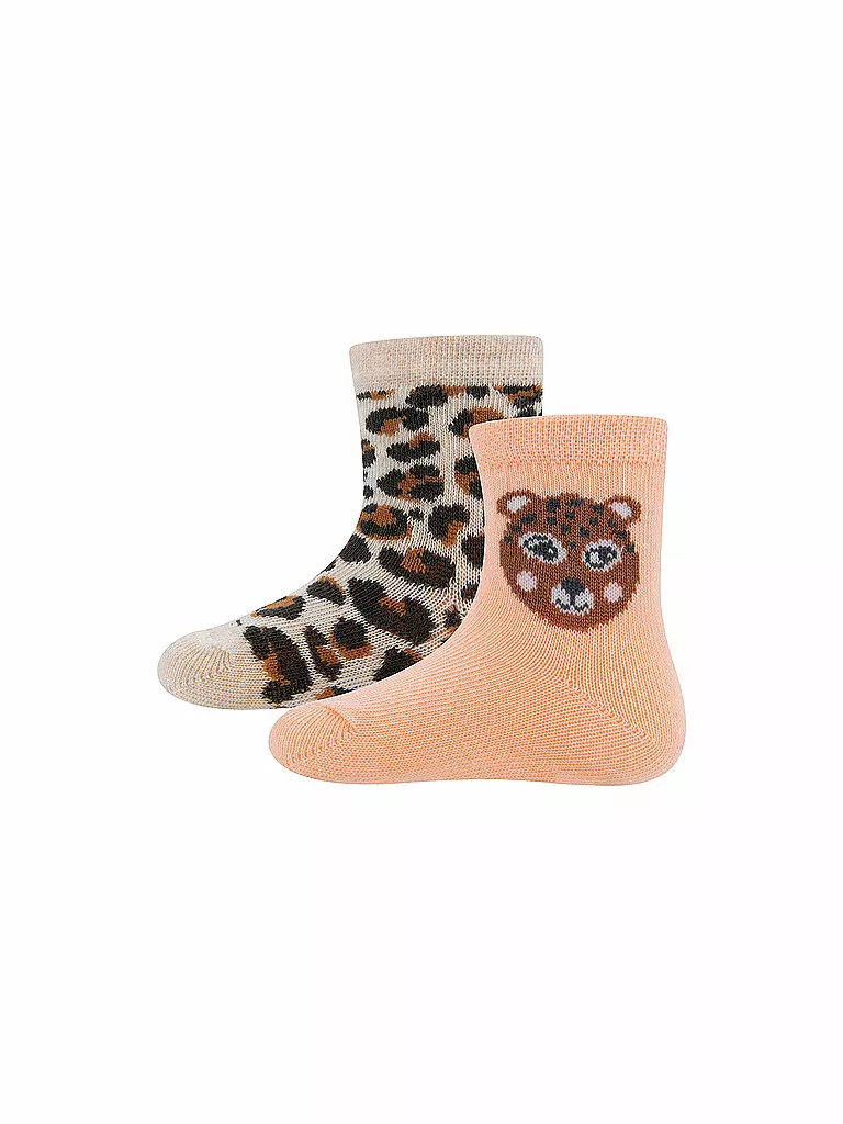 EWERS Mädchen Socken 2-er Pkg. rosa rosa