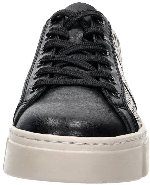 Rieker Veterschoenen Laag zwart
