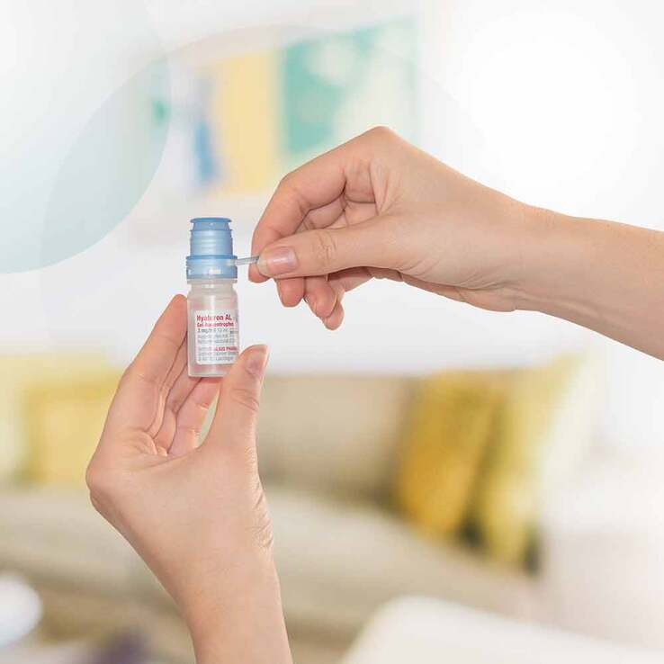Hyaluron AL Gel Augentropfen 3 mg / ml, 2X10 ml