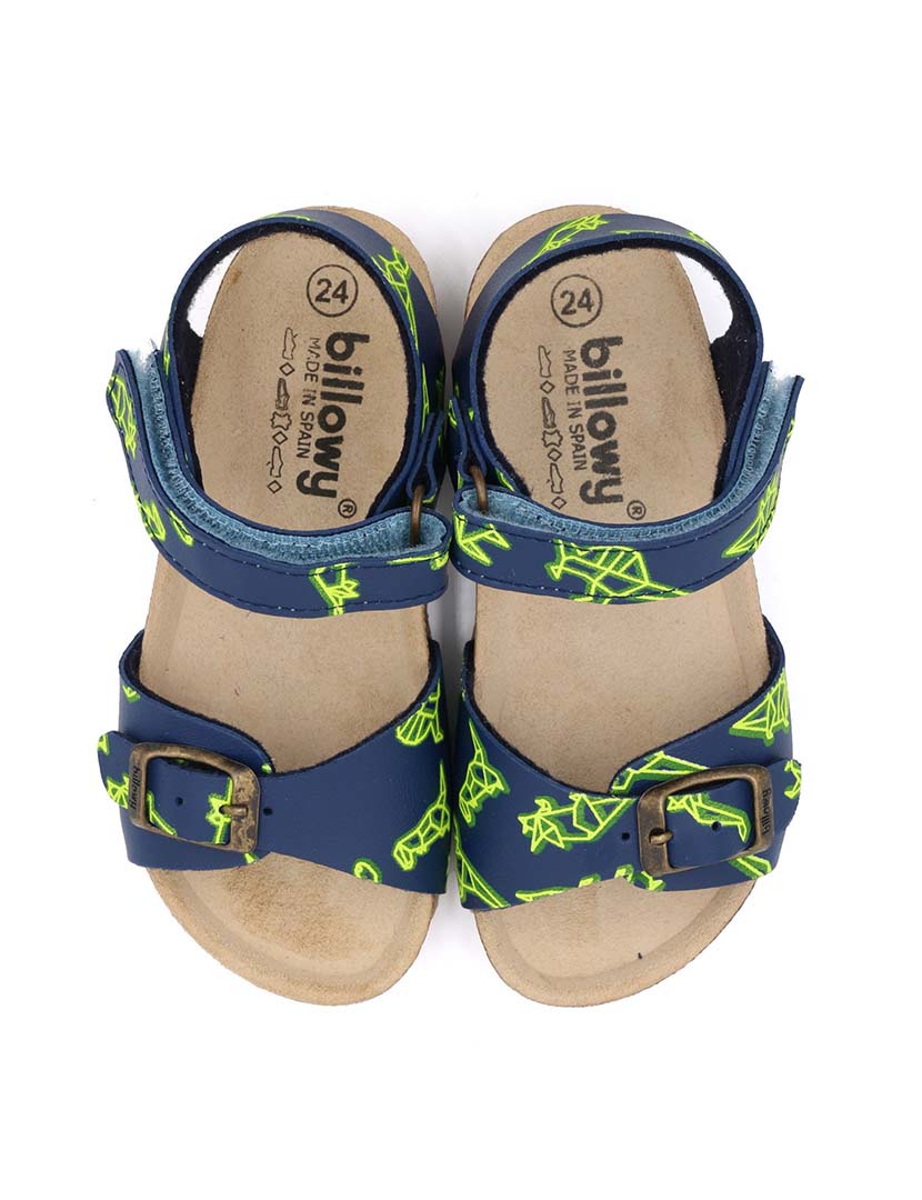 Blue Sandals