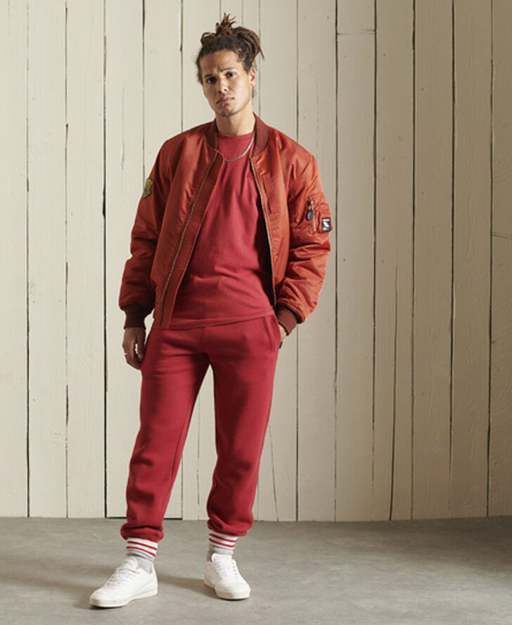 Superdry Vintage Logo Emb Tee Hike red marl