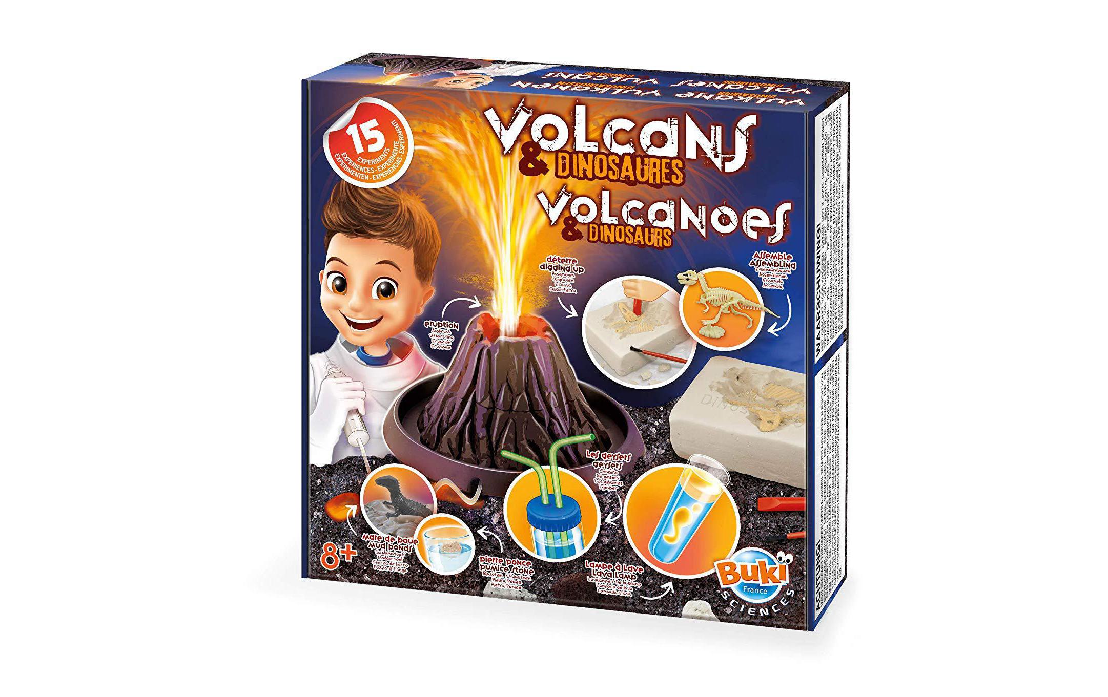 Experimentierkasten Vulkane und DinosaurierExperimentierset