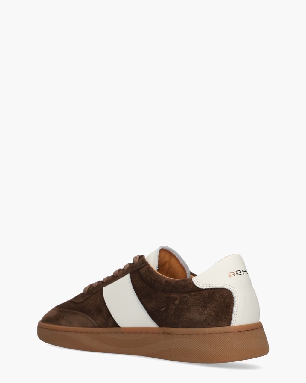 Rehab Zack Donkerbruin/Wit Herensneakers