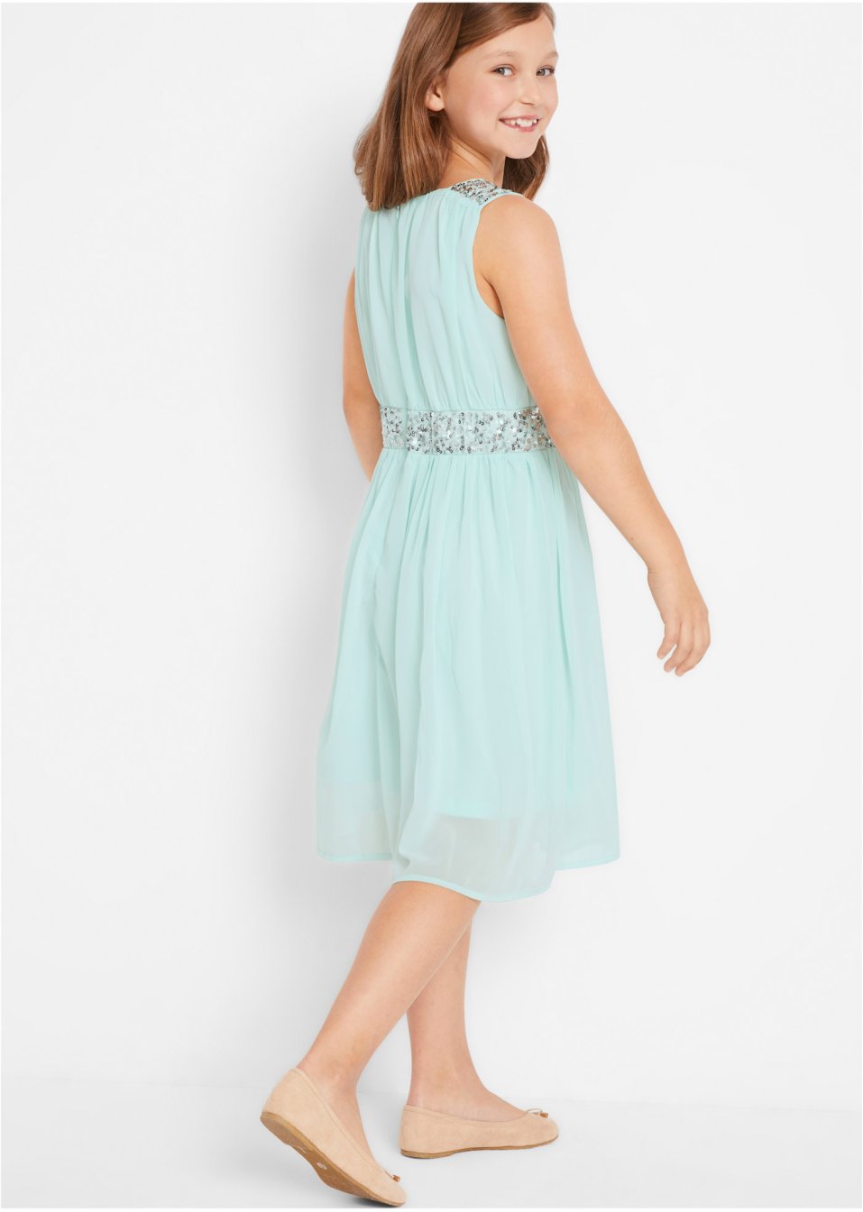 Robe de fête fille à paillettes pour fille