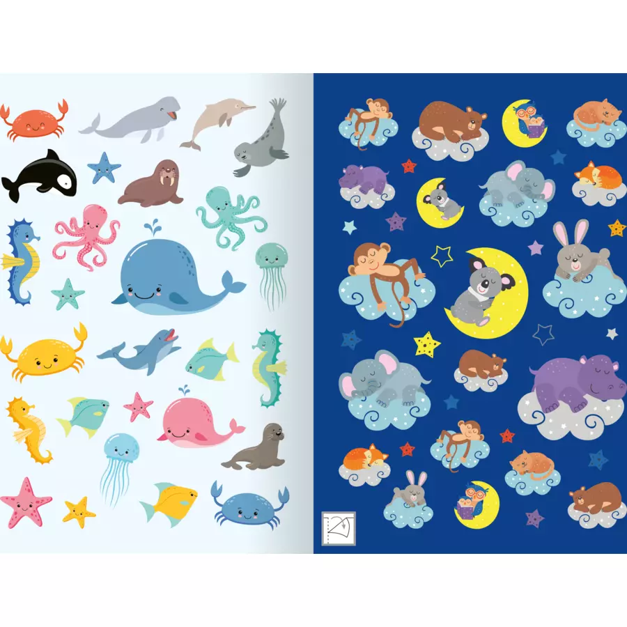 arsEdition Stickerspaß Tierkinder