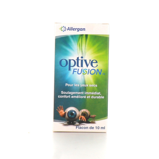 Optive Fusion Solution Ophtalmique Sécheresse Oculaire