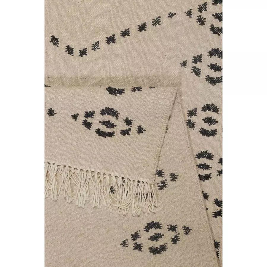 Green Looop Handweb-Teppich Belmont beige