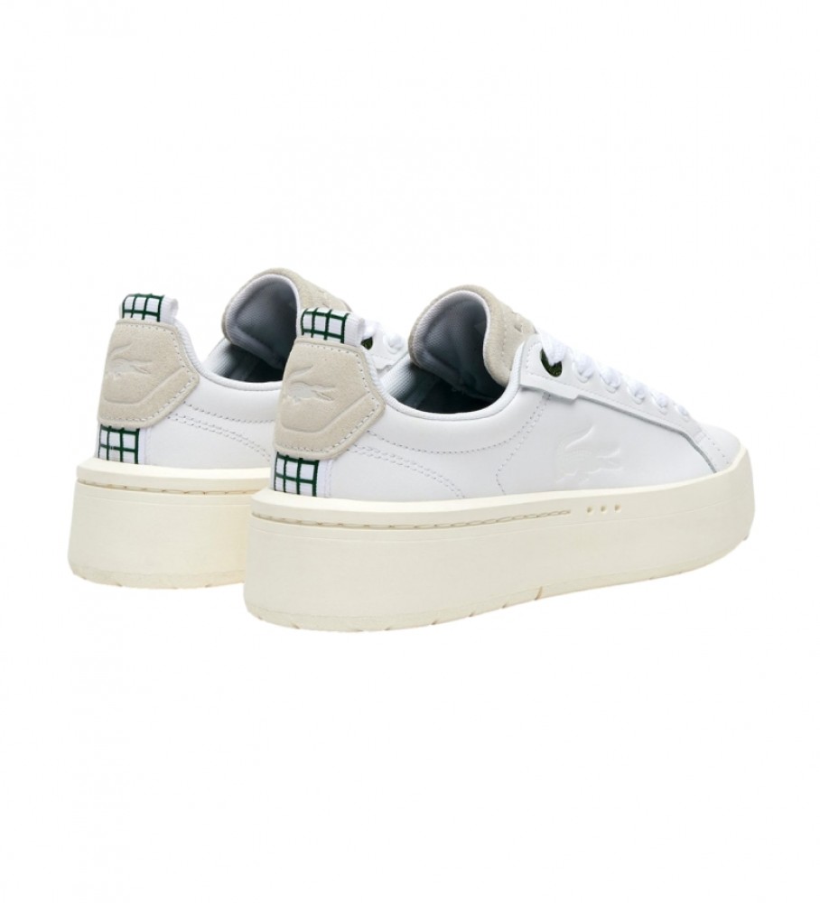 Tênis Lacoste Carnaby de couro, branco