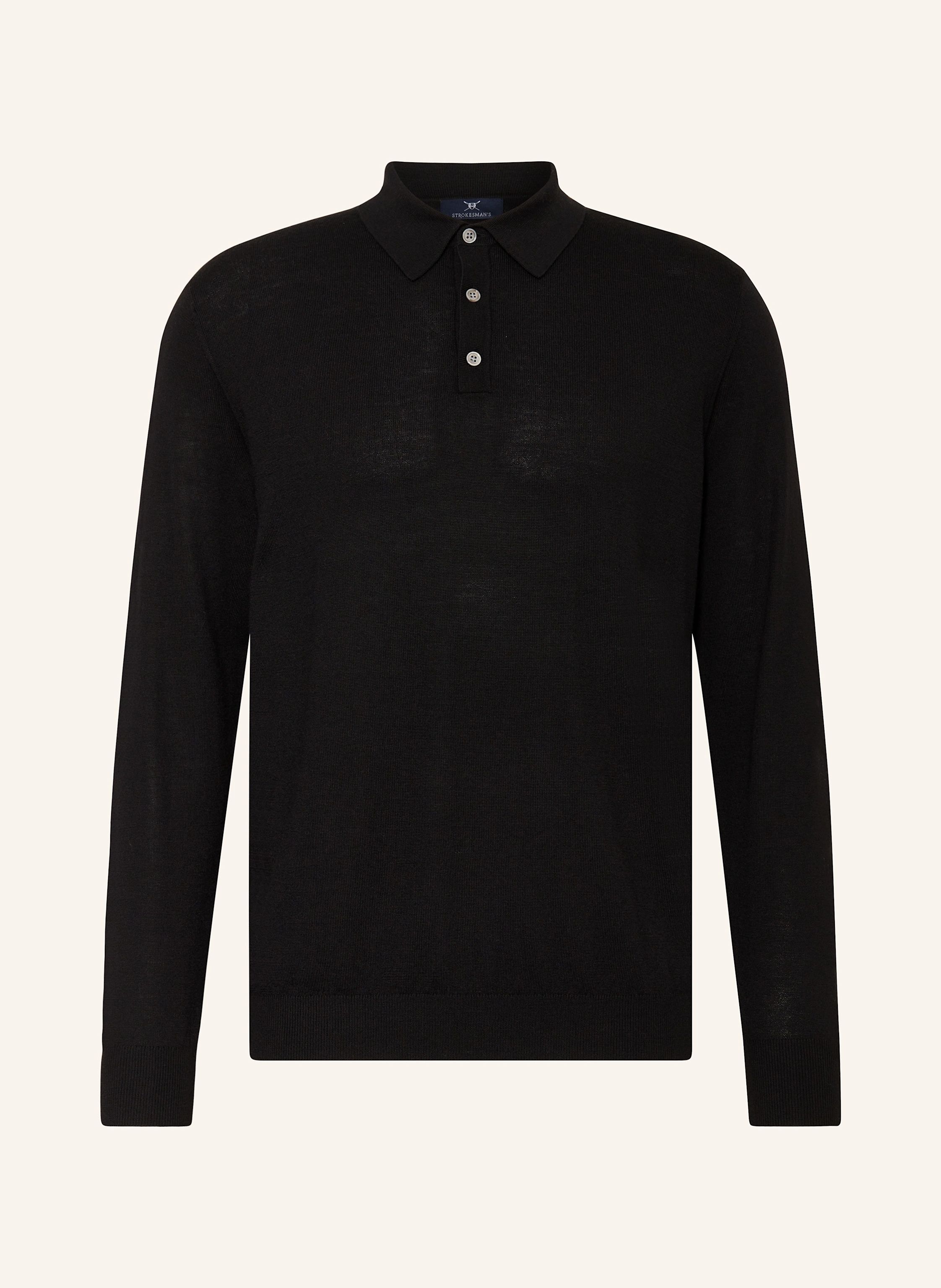STROKESMAN'S Strick-Poloshirt