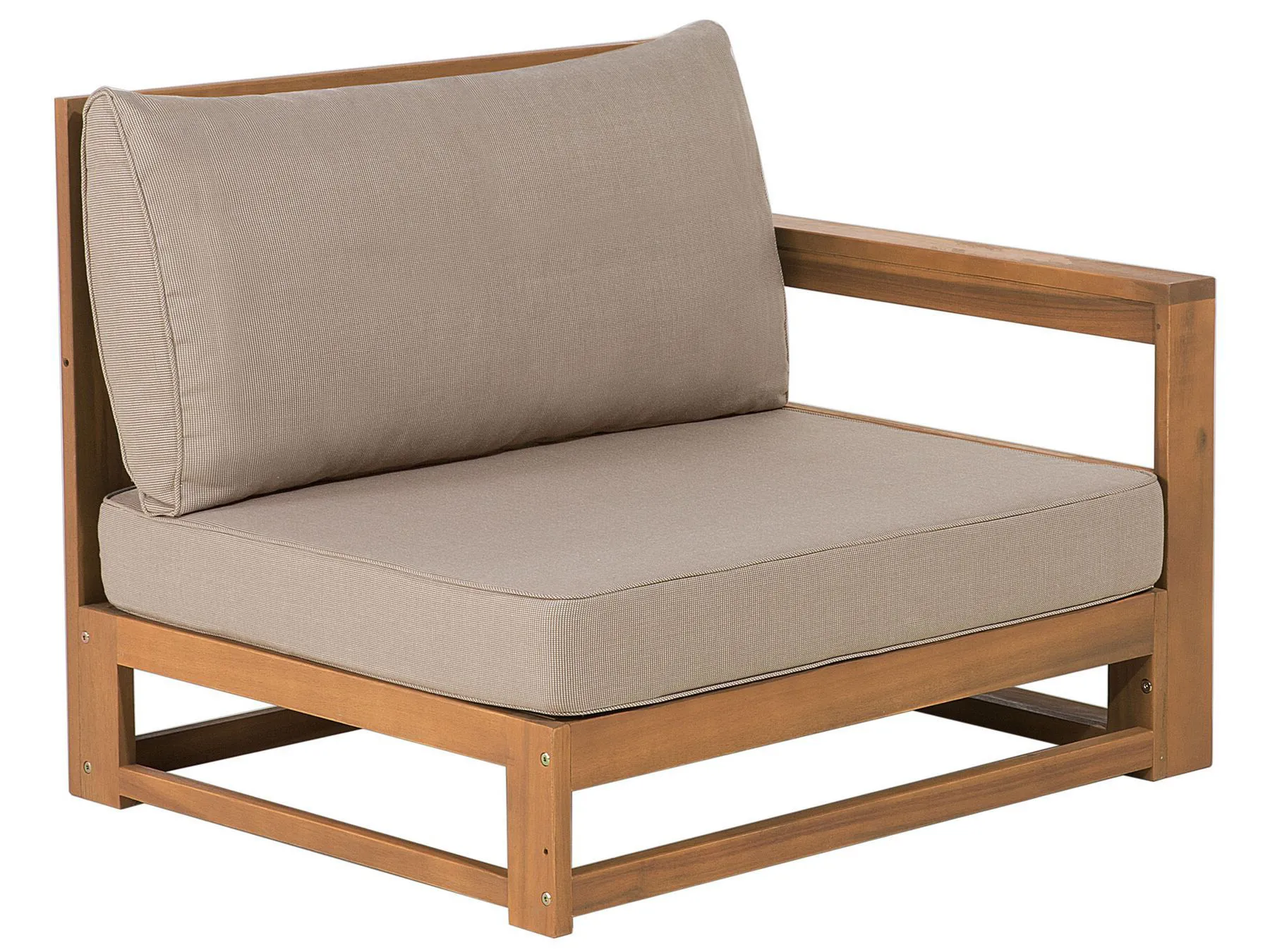 Set tuinkussenhoezen TIMOR Taupe