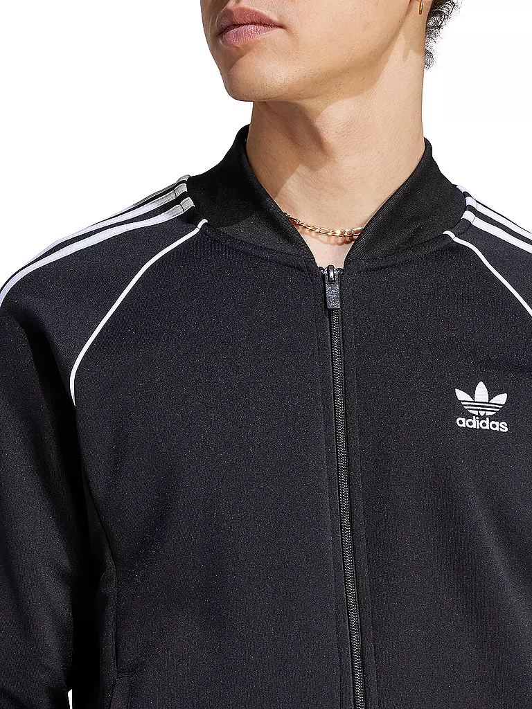 ADIDAS ORIGINALS Sweatjacke schwarz