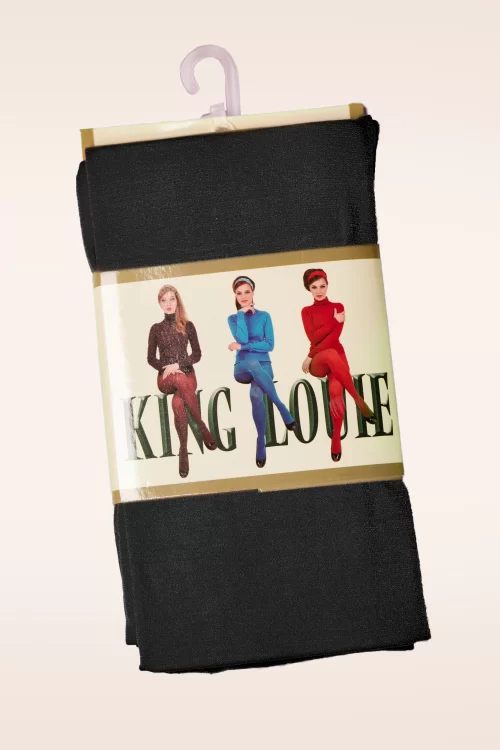 King Louie Penelope panty's in zwart