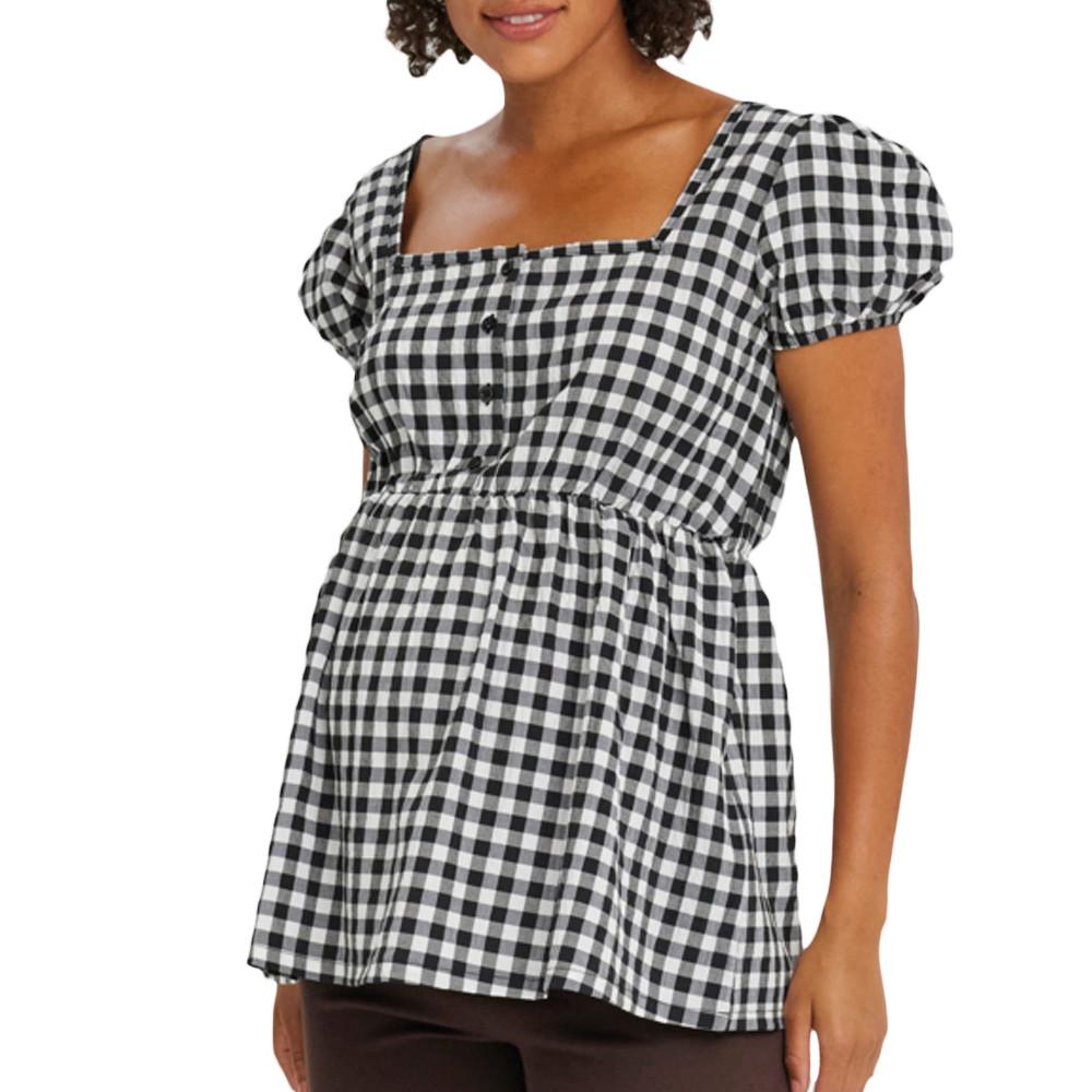 Mamalicious Top Noir/Blanc Femme Mamalicious Lemma