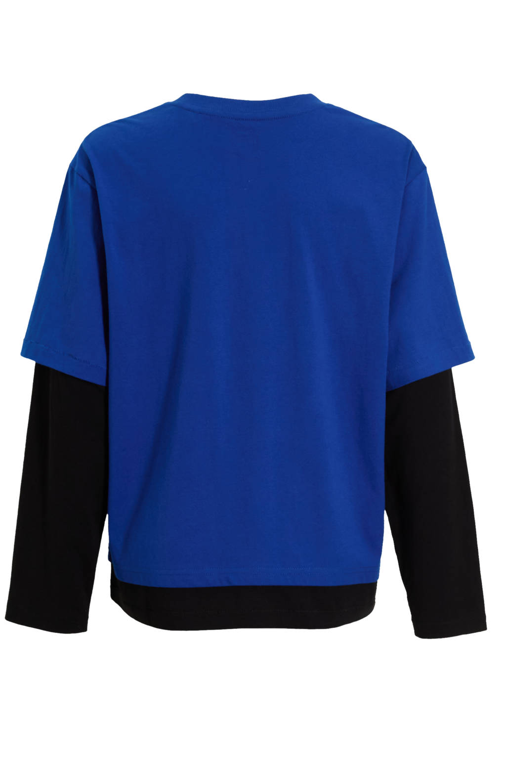 Coolcat Unisex Longsleeve T-shirt Bowie met Gelaagde Mouwen