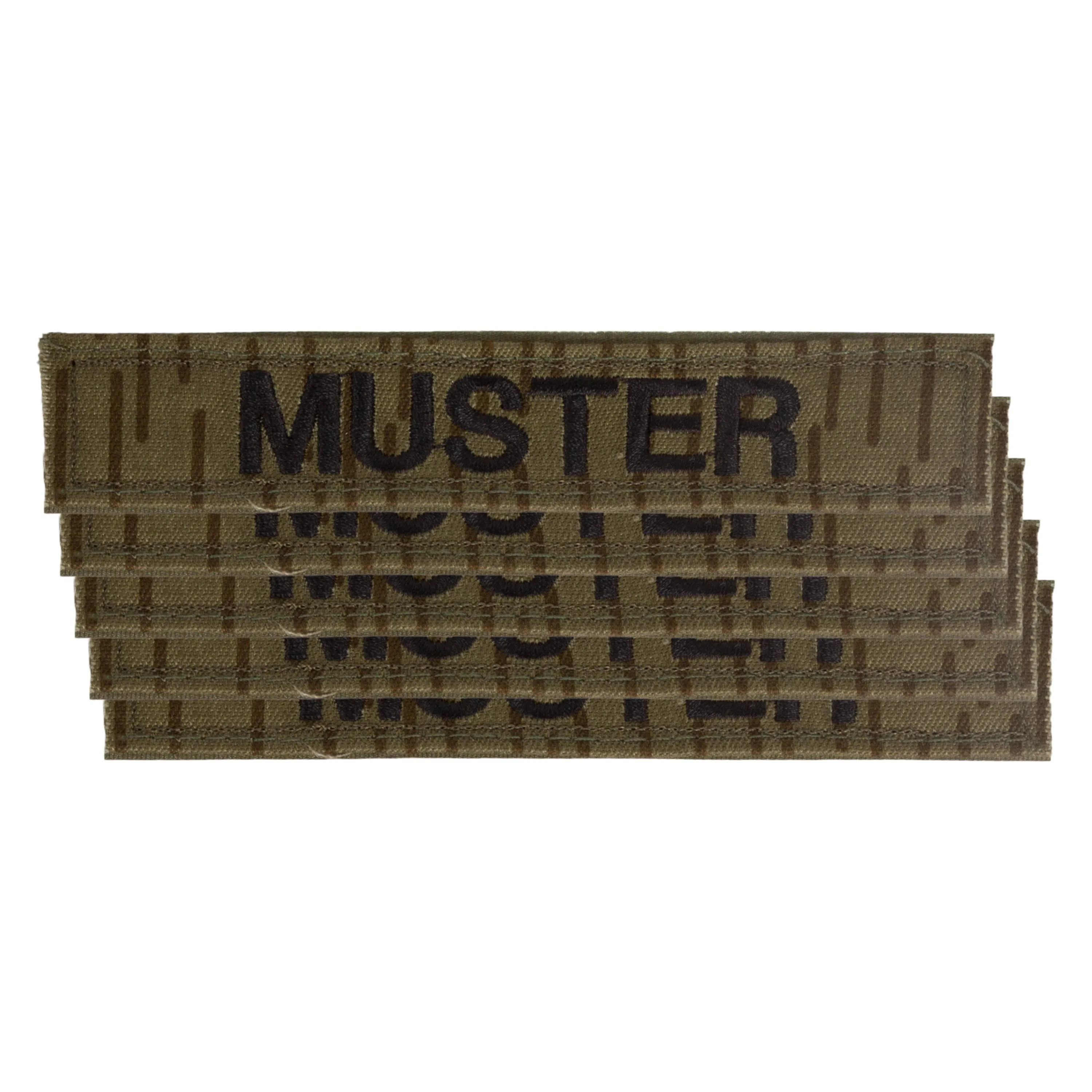 ASMC -  Namensbänder 5er Set strich tarn