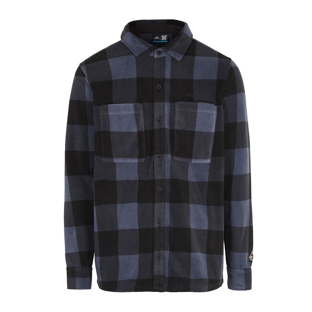 O'Neill SUPERFLEECE - Chemise Homme blue utility check