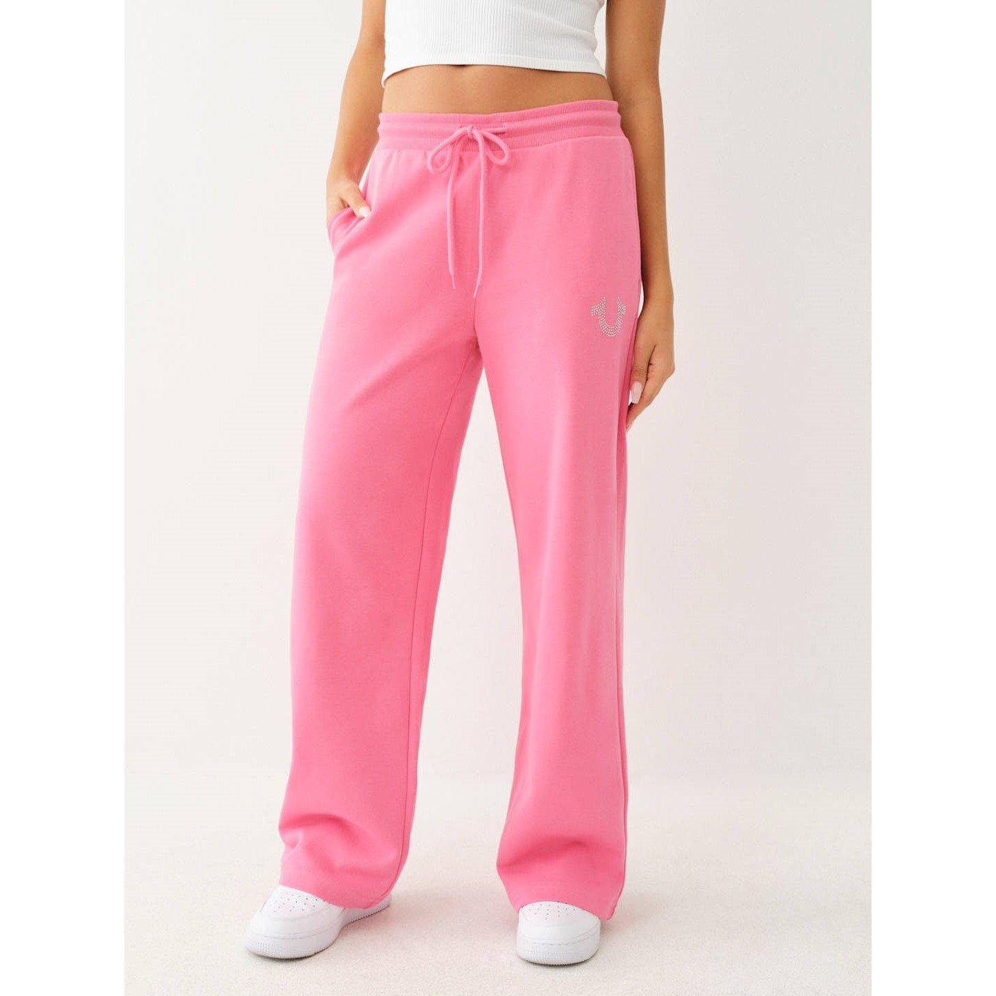 True Religion TR Logo Jogging Bottoms Womens