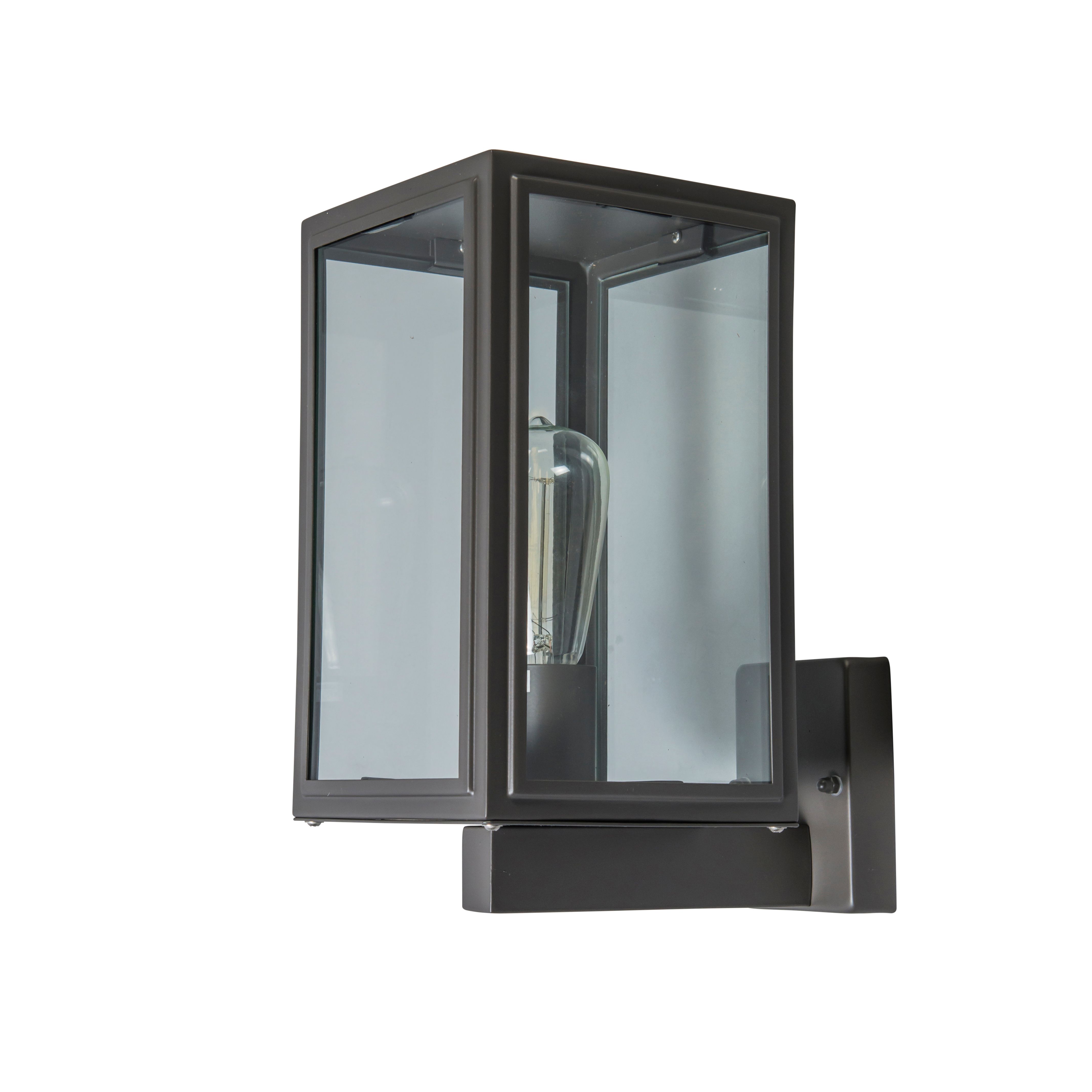 Industriële buitenwandlamp grijs IP44 - Sutton Up